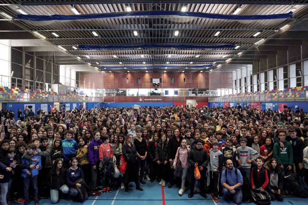 Els infants i adolescents de Barcelona repensen la ciutat en clau feminista i contra la violència masclista