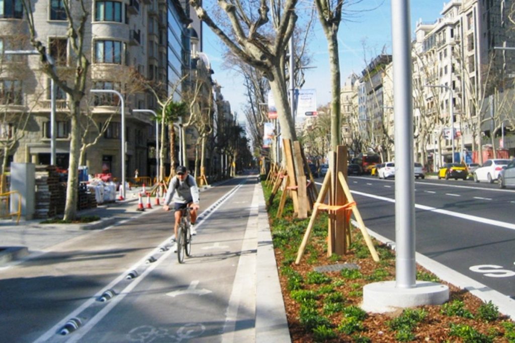 senyalització gran via diagonal