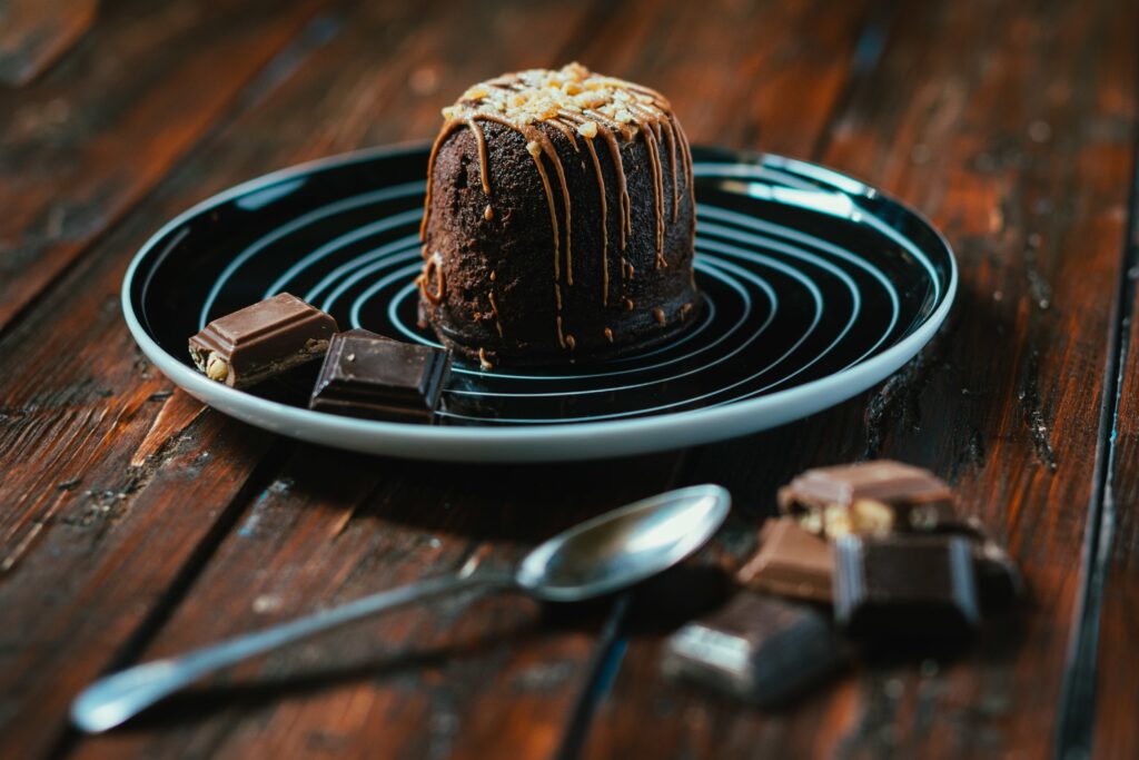fondant de xocolata saludable