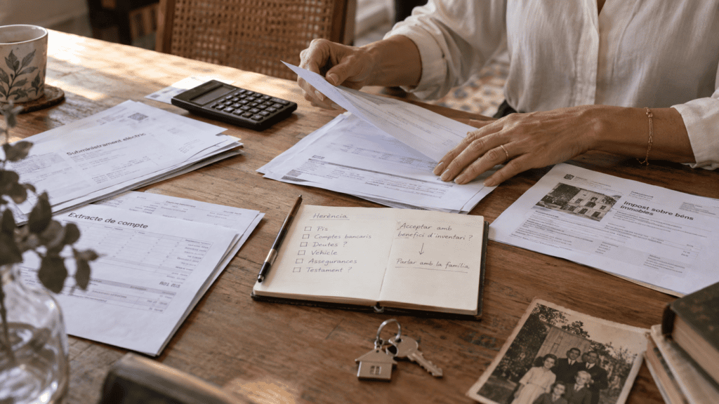 benefici d’inventari d’una herència